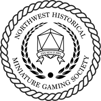 Northwest Historical Miniature Gaming Society Logo